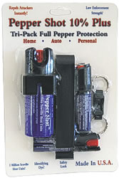3 Pack of Pepper Spray