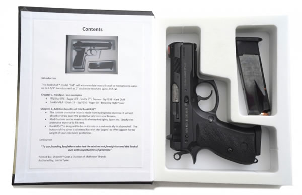 Hollowed Out Gun Safe Book