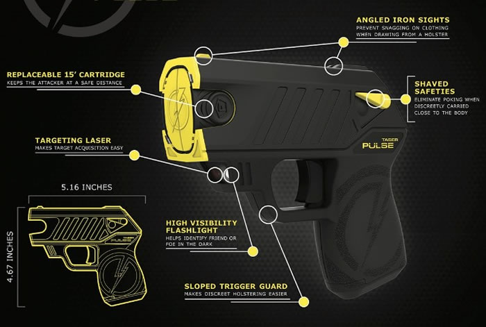 Information about the Taser Pulse