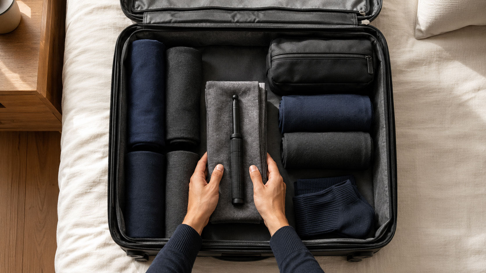 Are expandable batons allowed on airplanes?