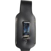 4oz pepper spray holster back view showing belt clip attachment for hands-free carry