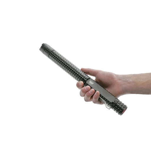 Tactical Stun Flashlight in Hand