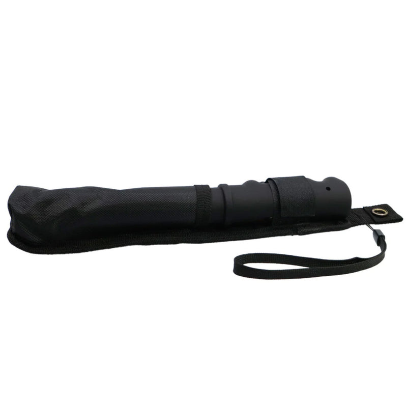 Mini Lightning Rod stun baton with nylon holster for belt carry