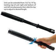 Attitude Adjuster stun baton extended to 19 inches
