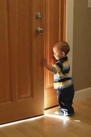 Child opening a door unsupervised
