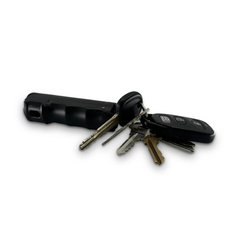 pepper gel keychain spray key ring attachment black