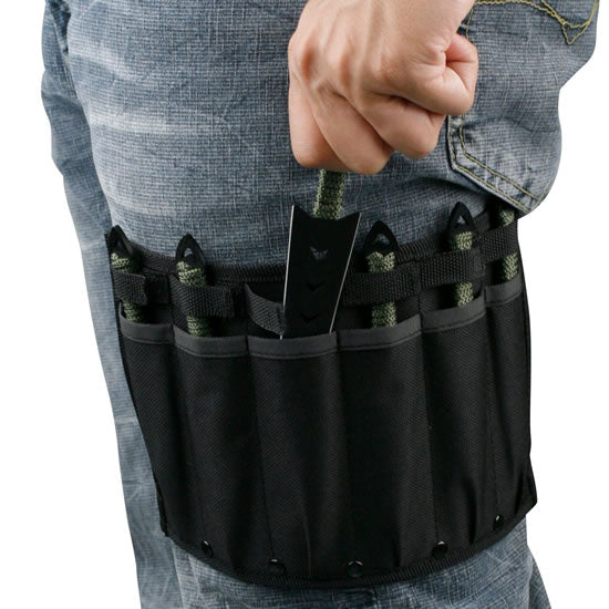Throwing Knives with Leg Sheath