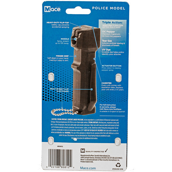 Mace Triple Action Police Pepper Spray