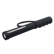 Mini Lightning Rod stun baton showing 10-inch body with Grab Guard strips along shaft