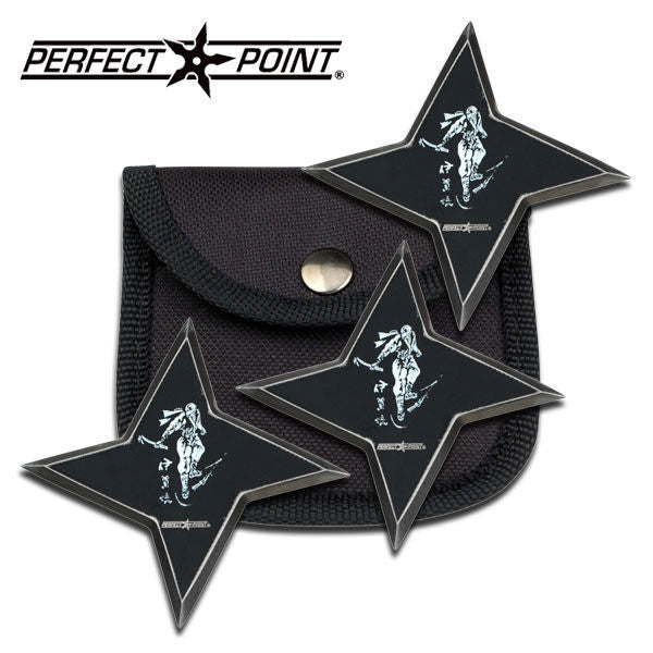 Perfect Point Throwing Star Set 90-35-3