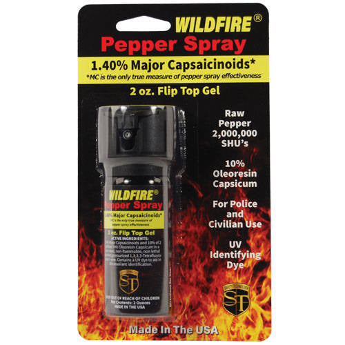 Wildfire 1.4% MC 2 Oz Sticky Gel Pepper Spray