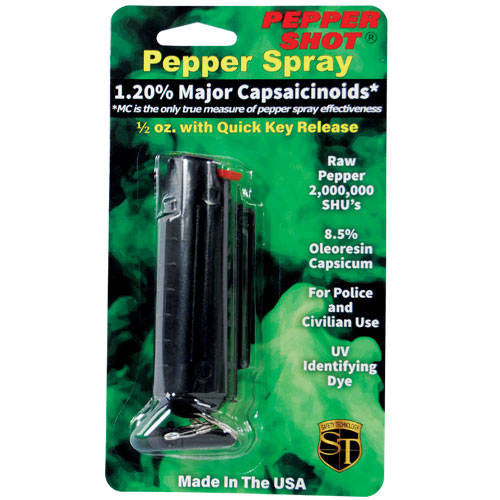 Pepper Shot Hardcase Self Defense Pepper Spray