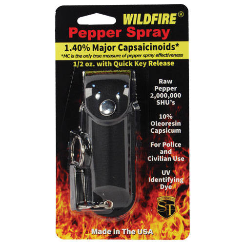 Wildfire Soft Case Keychain Pepper Spray