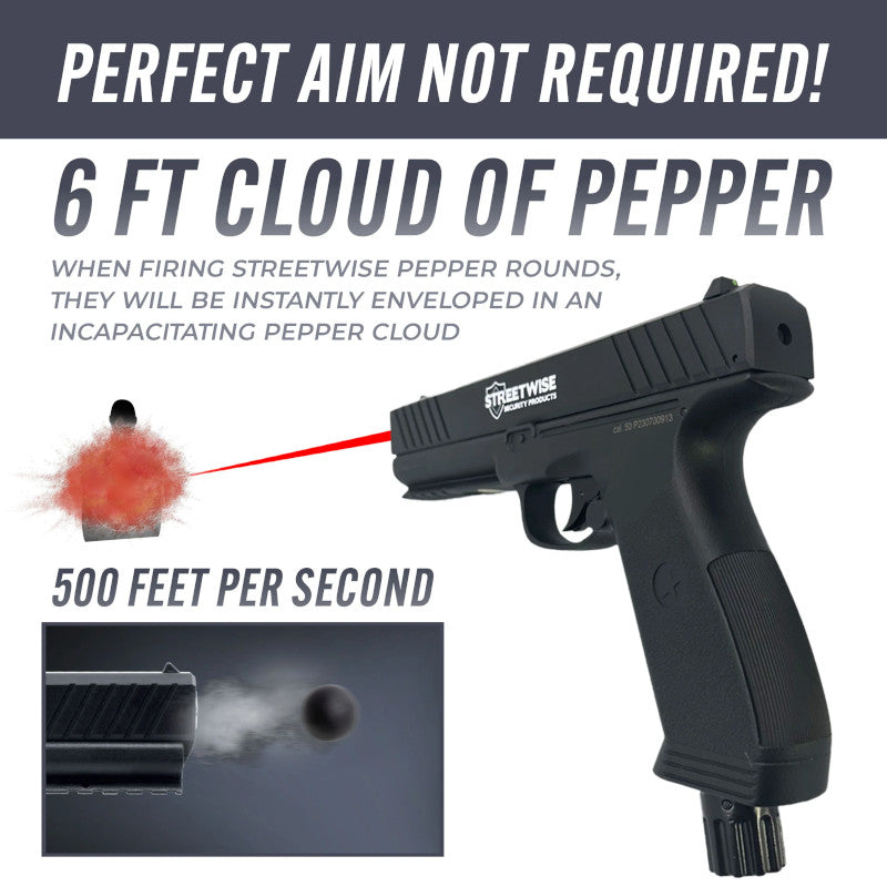 Pepperball Gun - Streetwise The Heat Pepper Launcher