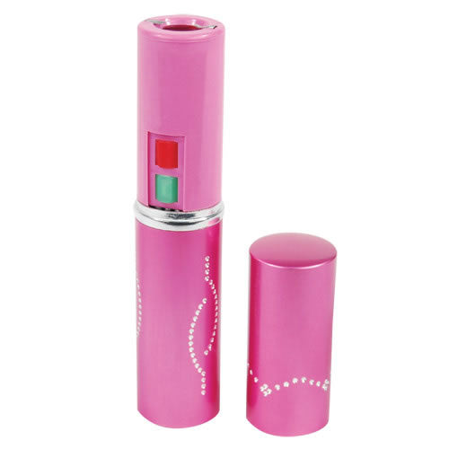 Lipstick stun gun in pink
