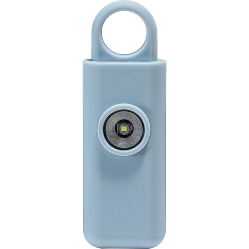 Blue Ring Pull Strobe Alarm with pull ring and strobe light lens