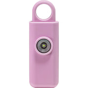 Pink Ring Pull Strobe Alarm with pull ring and strobe light lens