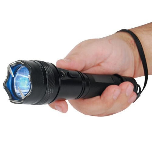 Shorty Stun Flashlight — 75M Volts, 4.7mA, Aluminum | TBOTECH