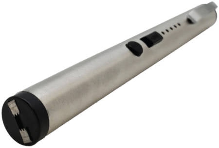 Silver Pen Sized Stun Gun