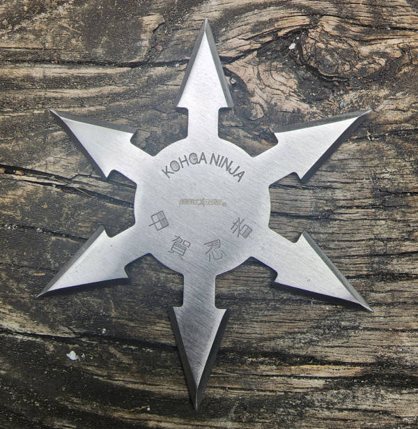 Stainless Steel Shuriken - 6 Point