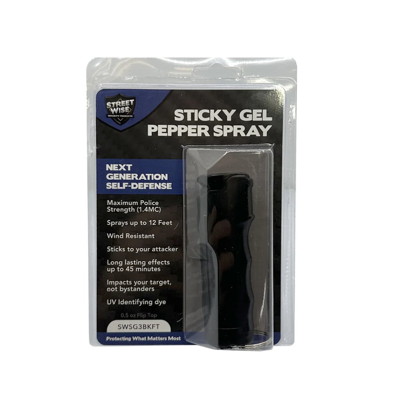 Sticky Gel Pepper Spray Packaging