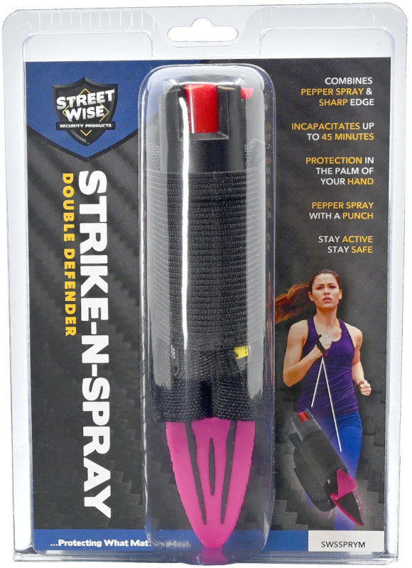 Quickstrike Spray Strike-n-Spray Double Defender by Streetwise Security | TBOTECH
