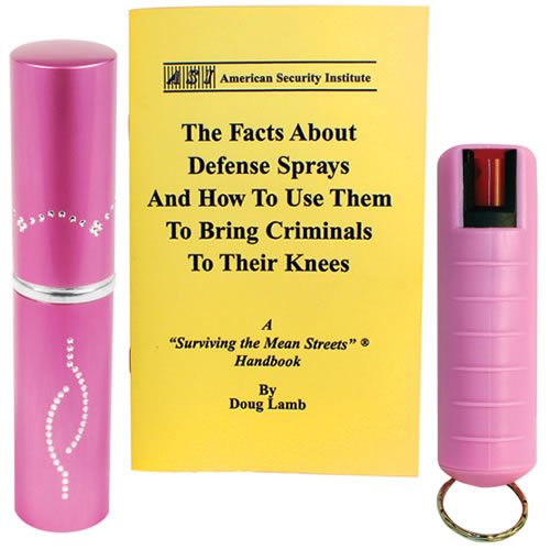 Stun Gun and Pepper Spray Package