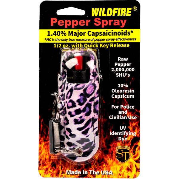 Wildfire Leopard Halo Pepper Spray