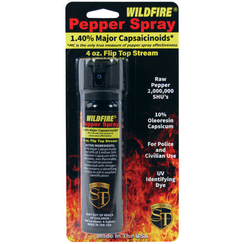 Wildfire 1.4% MC Pepper Spray Flip Top