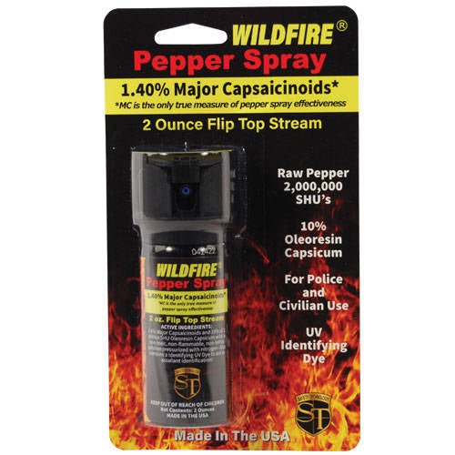 Wildfire 1.4% MC Pepper Spray Flip Top