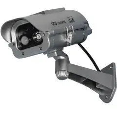 Solar Powered Dummy Camera with Strobe Light