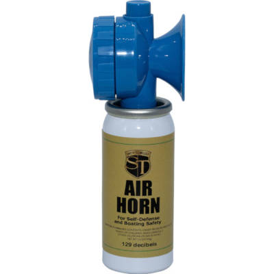 Using an Air Horn to Scare off Bears