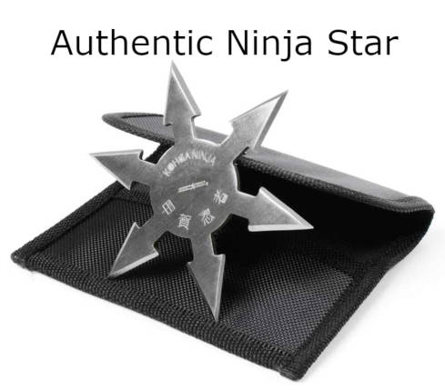 Authentic Ninja Star