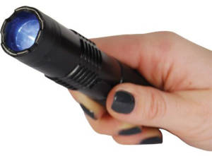 The BashLite Electric Stun Gun Flashlight