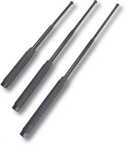 A Flick Baton in 3 Different Sizes
