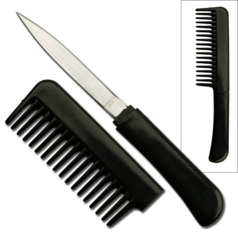 Hidden Comb Knife