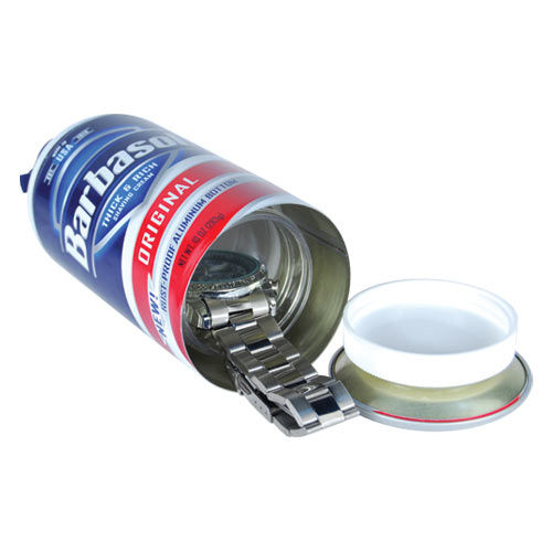 Barbasol Shaving Cream Can Hidden Valuables Safe With Free Mylar