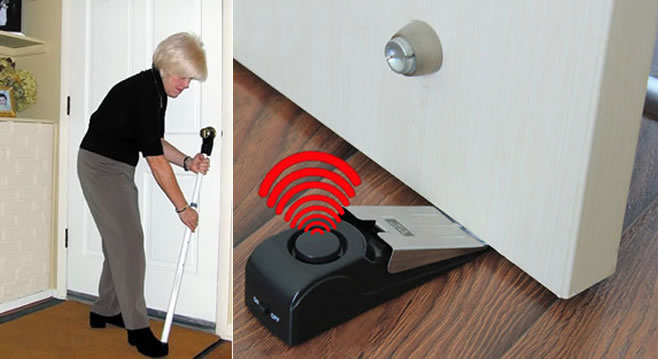 Door Brace and Door Wedge