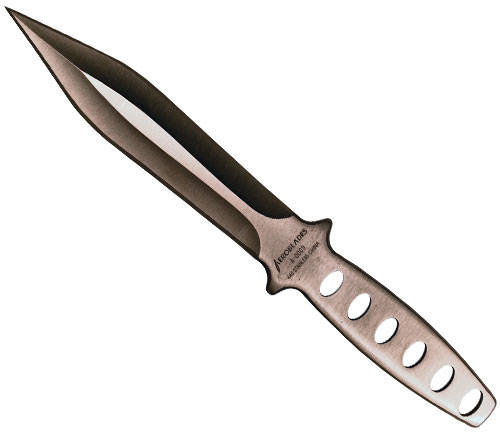 Dual Toned Tossing Knife