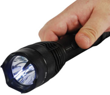 Flashlight with Added Stun Gun