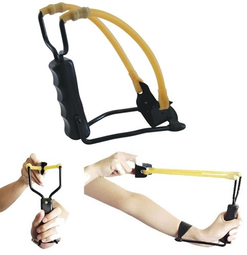 High Velocity Folding Slingshot