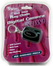 key chain digital camera