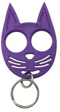 Kitty Cat Defense Keychain