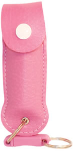 Pink Pepper Spray Keychain