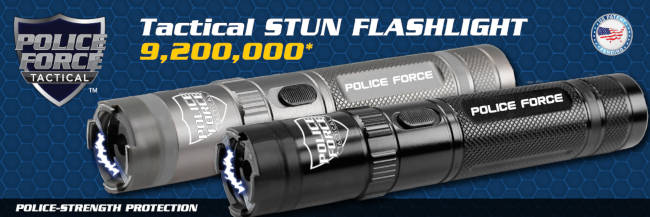 Police Stun Gun Flashlight