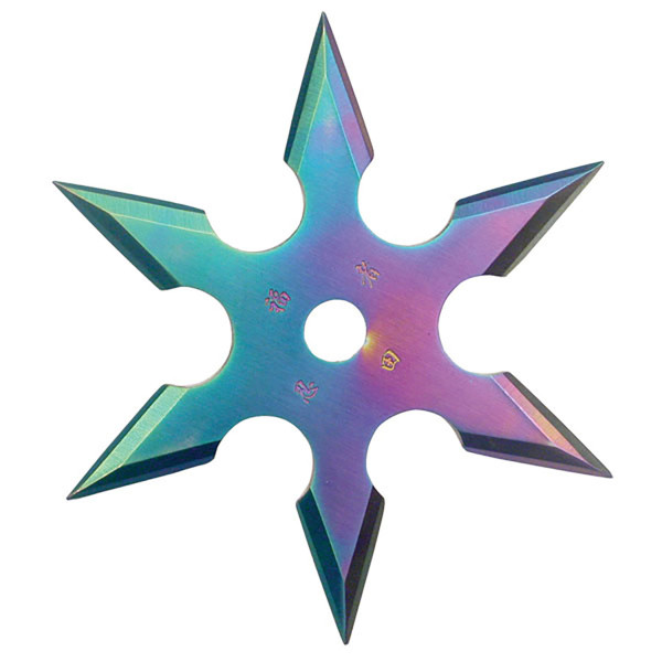 Rainbow Throwing Star