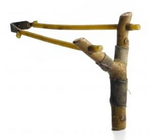 Sling Shot Made Of Wood