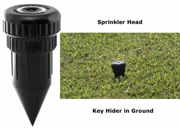 Sprinkler Key Hider in Ground