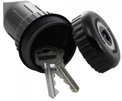 Sprinkler Head Key Hider - Open