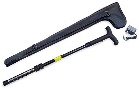 Stun Cane for the Elderly